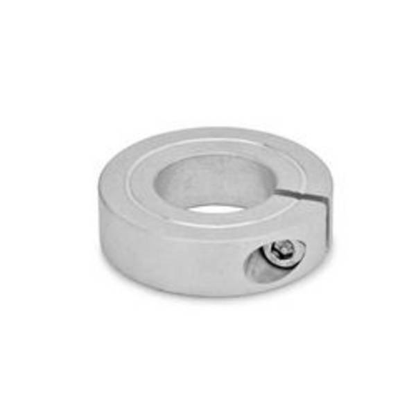 Geschlitzte Stellringe, Stahl / Aluminium