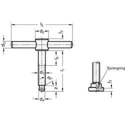 Knebelschrauben, mit festem Knebel-1