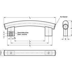 Rohrbogengriffe, Aluminium- / Edelstahlrohr-1
