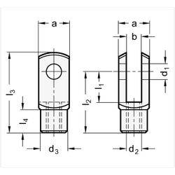 Gabelköpfe, Aluminium-1