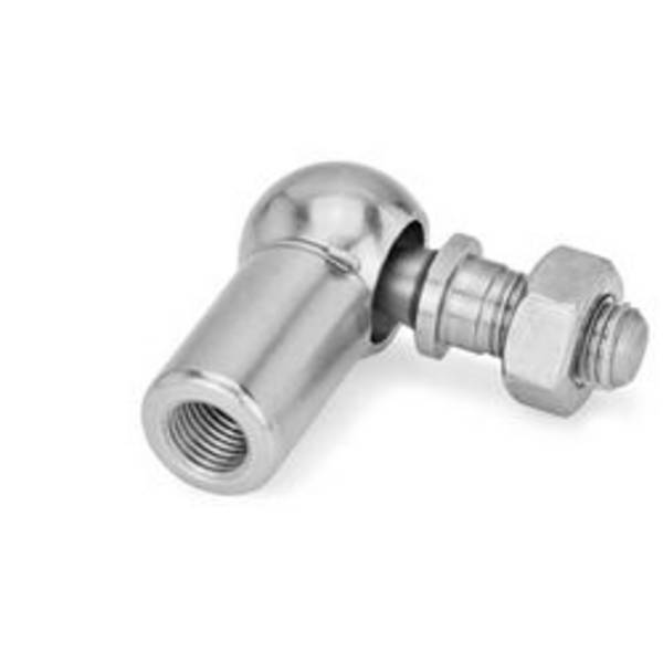DIN 71802-16-M12L-CSN Winkelgelenk mit Gewindezapfen Edelstahl, m.
