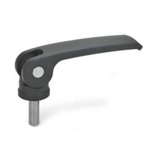 Exzenterspanner mit Edelstahl-Schraube, Hebel Zink-Druckguss
