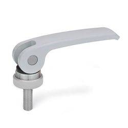 GN 927.4-101-M10-35-A-S Exzenterspanner Auflagescheibe verstellbar-0