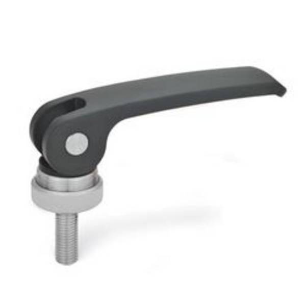 Exzenterspanner mit Edelstahl-Schraube, Hebel Zink-Druckguss