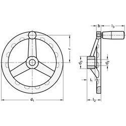 Handräder, Edelstahl-1