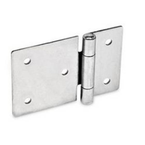 GN 136-NI-45-30-B Blechscharnier Edelstahl