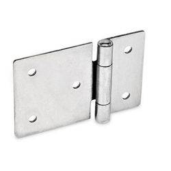 GN 136-NI-45-30-B Blechscharnier Edelstahl-0