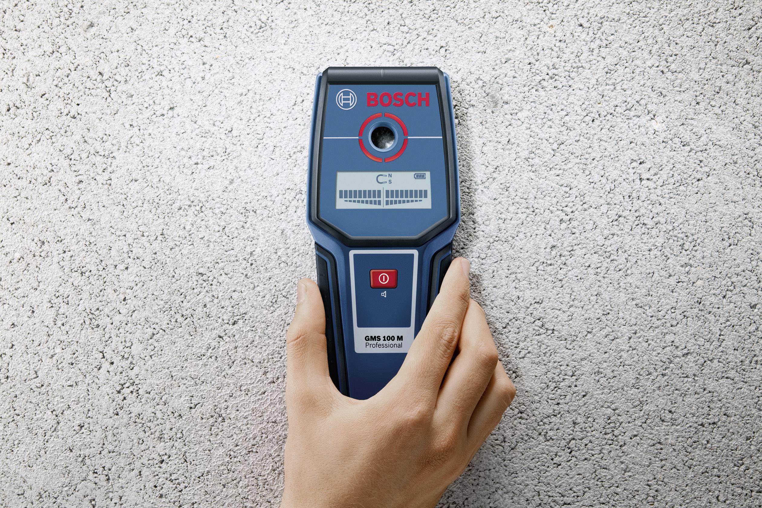 Bosch Professional Ortungsgerät GMS 100 M 0601081100 Ortungstiefe (max.) 100 mm Geeignet für eisenhaltiges Metall, nicht-1