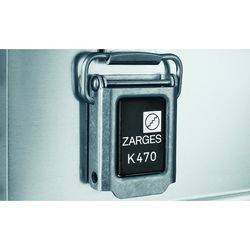 ZARGES Universalkiste K 470, Lagerbox, Alu Kiste - Volumen 239 l - Höhe 610 mm - Breite 800 mm - Tiefe 600 mm - Aluminiu-1