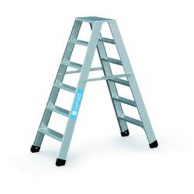 Stufenleiter Seventec B 2x6 Stufen Leiterlänge 1,43 m Arbeitshöhe 2,85 m - Artikel: 7830613212-0