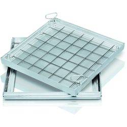 47010 Schachtabdeckung Aluminium 1000 x 1000 mm-0