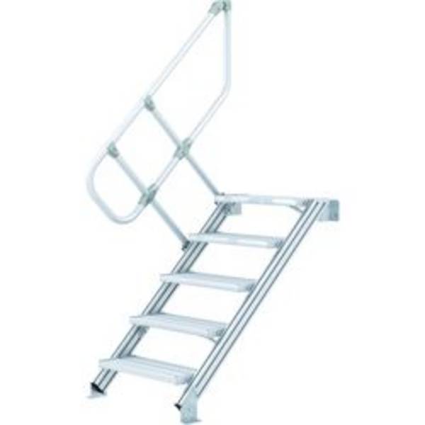 Treppe m.Geländer 60 N. 600mm Stufenb.1.94m Höhe