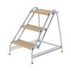 Aluminium-Arbeitspodest einseitig begehbar, 3 Stufen50057