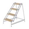 Aluminium-Arbeitspodest einseitig begehbar, 4 Stufen50058