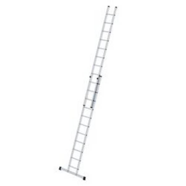 Sprossen-Schiebeleiter 2-teilig mit Standard-Traverse 2x11 Sprossen