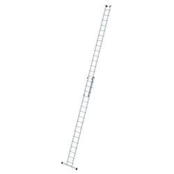 Aluminium-Schiebeleiter 2-teilig mit Standard-Traverse,2x17Sprossen-0