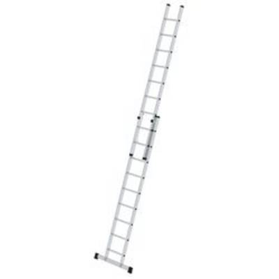 Aluminium-Schiebeleiter 2-teilig mit Standard-Traverse,2x9 Sprossen-0