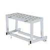 MUNK Günzburger Steigtechnik 50411 Aluminium Treppe Erweiterunsmodul Arbeitshöhe (max.): 2.4 m Silber 3.5 kg