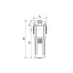 846116452,Nebelöler »G«, mit Metallbehälter und Sichtrohr, BG 600, G 1-2
