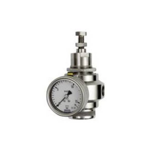 Edelstahl-Druckregler, 1.4401, BG 1, G 1/4, 1,7 - 17,5 bar