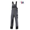 BP-24018205332 Latzhose Gr. 48n dunkelgrau/schwarz