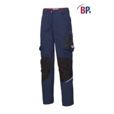 BP Arbeitshose für Damen mit Kniepolstertaschen nachtblau/schwarz, Gr. 50n