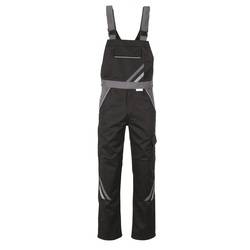 Planam Latzhose Highline schwarz/schiefer/zink Gr. 25