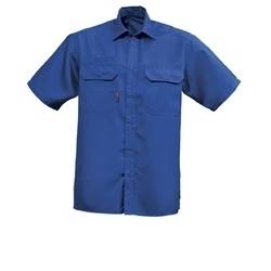 FRISTADS 100733-530 Hemd Kurzarm 7387 B60 Gr.XL Königsblau-0