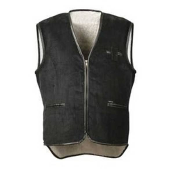 Breitcordweste, Gr.3XL, schwarz