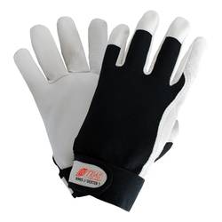 Nitras Dexter1 8905 Gr. 9 Nappaleder, grau/schwarz mit Klettverschluss, EN388-0