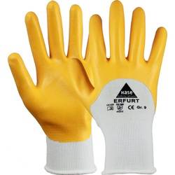 Erfurt 5-Fi-Handschuh Gr. 12 gelb, Nitrilbeschichtet CE Kat II EN420, EN388,-0