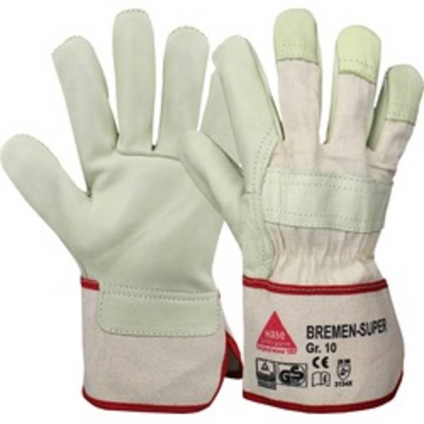 PIEL-Super,5-F-Handschuh Gr.10 Rindvolleder,27cm lg, Art.2930 CE KAT II, EN420,
