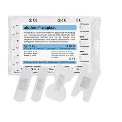 aluderm Wundpflaster Activ-Set aluplast 1009410 Set 10 Stück-0