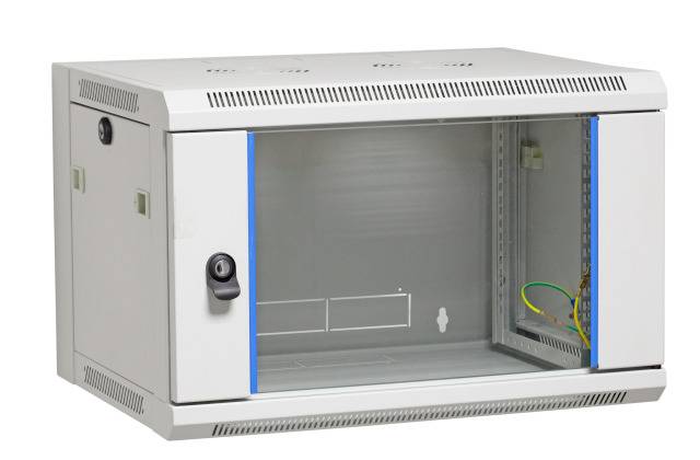 EFB ELEKTRONIK - 19"" Wandgehäuse Flat Pack 21HE Tiefe 600 mm RAL7035 - Wandgehäuse