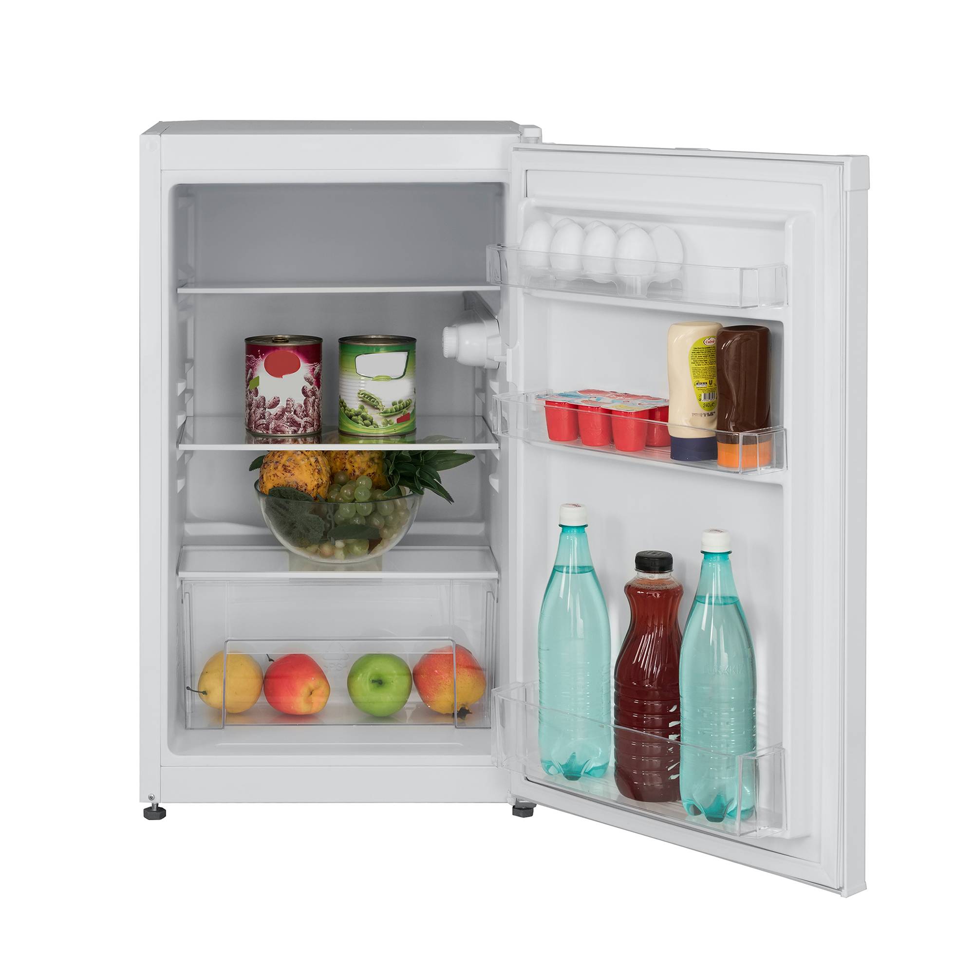 Telefunken CF-31-121-W Kühlschrank ohne Gefrierfach | Freistehend | 90 L Gesamt-Nutzinhalt | Temperaturregelung-1