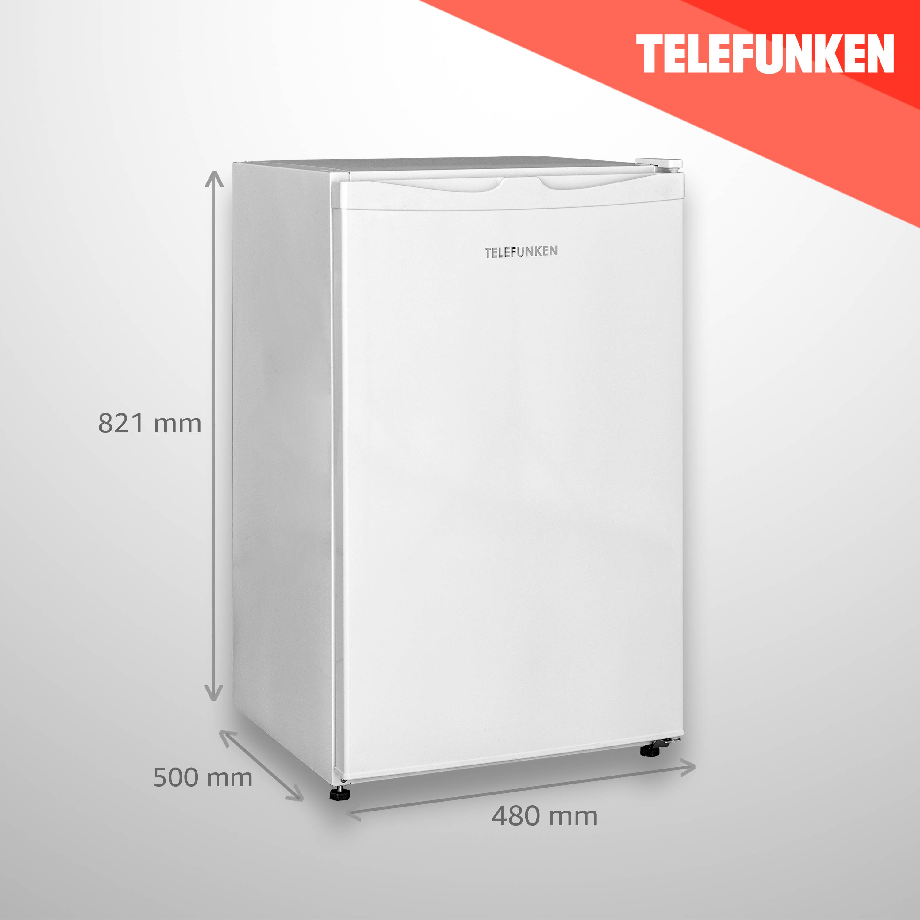 Telefunken CF-31-121-W Kühlschrank ohne Gefrierfach | Freistehend | 90 L Gesamt-Nutzinhalt | Temperaturregelung-3