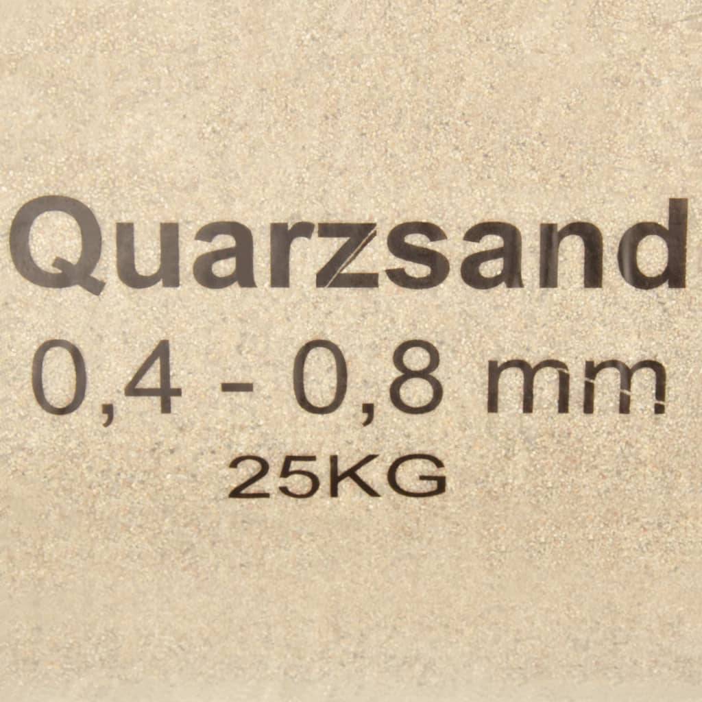 vidaXL Filtersand 25 kg 0,4-0,8 mm-4
