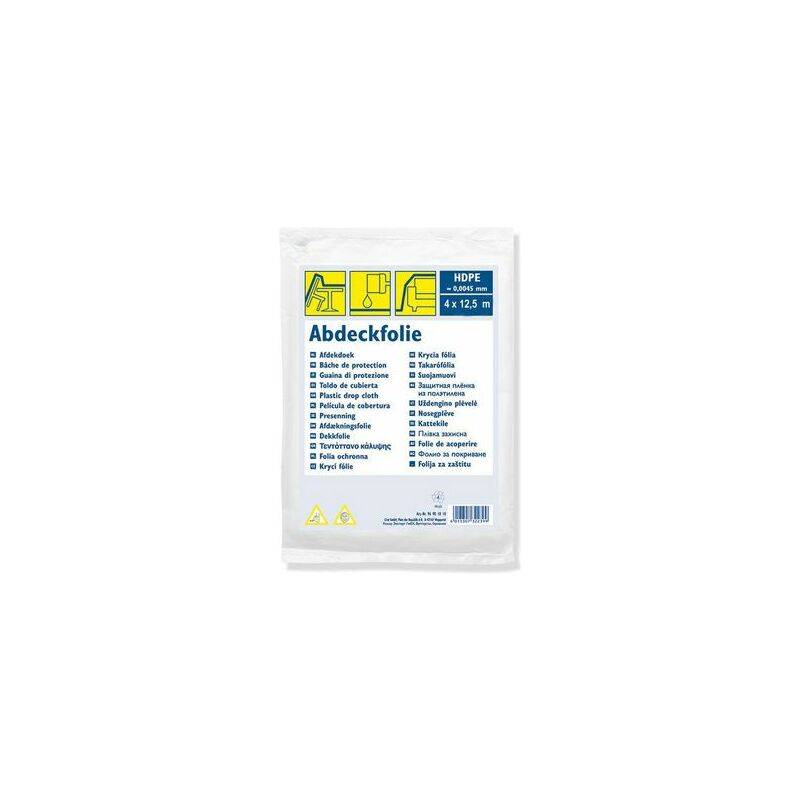 WESTEX Abdeckfolie Standard, HDPE, transparent, 4 x 5 m