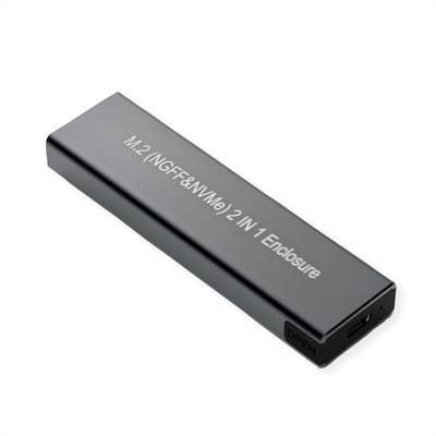 VALUE Externes SSD-Gehäuse, M.2, NVMe zu USB 3.2 Gen 2 Typ C