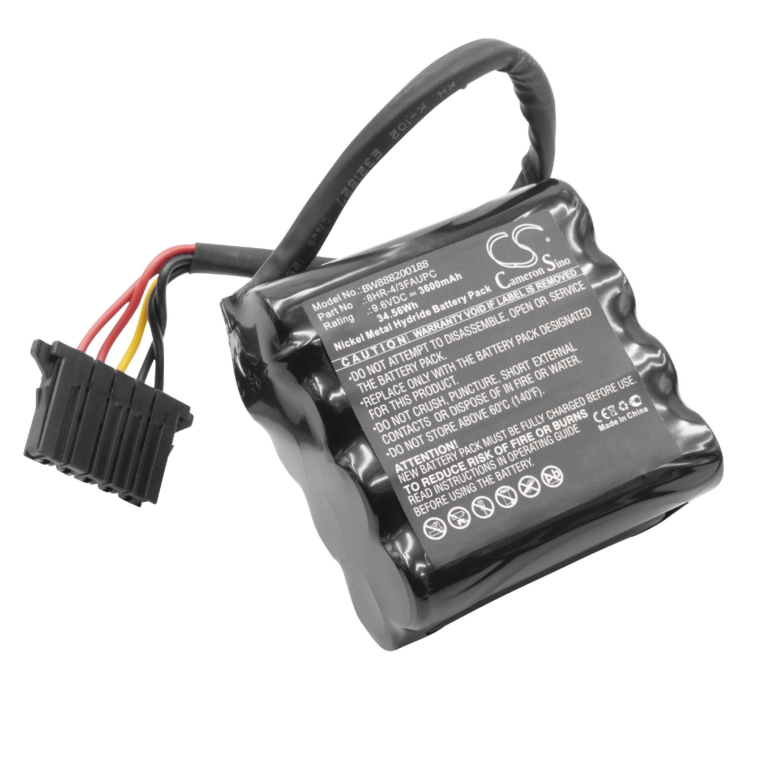 vhbw Akku kompatibel mit Okuma MB4000 | MB4000a CNC System, CNC Maschine (3600 mAh, 9,6 V, NiMH)-0