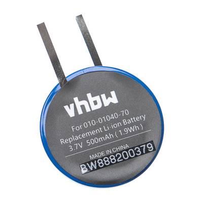 vhbw Akku Ersatz für Garmin RJD990101 | 010-01040-70, PD3555 für Smartwatch Uhr Fitnessarmband (500 mAh, 3,7 V, Li-Ion)-0