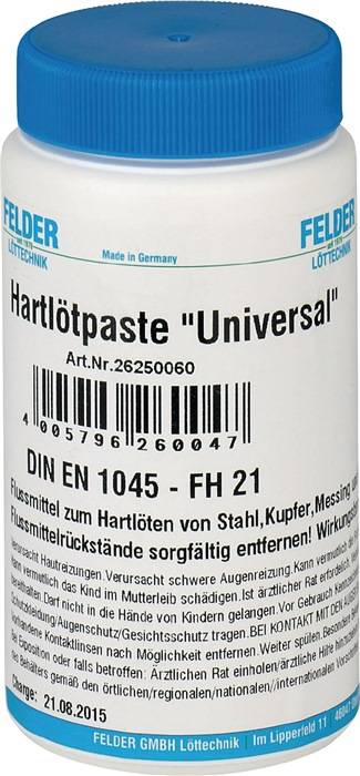 Hartlötpaste Univ.800-1100GradC 500g Flasche FELDER-0