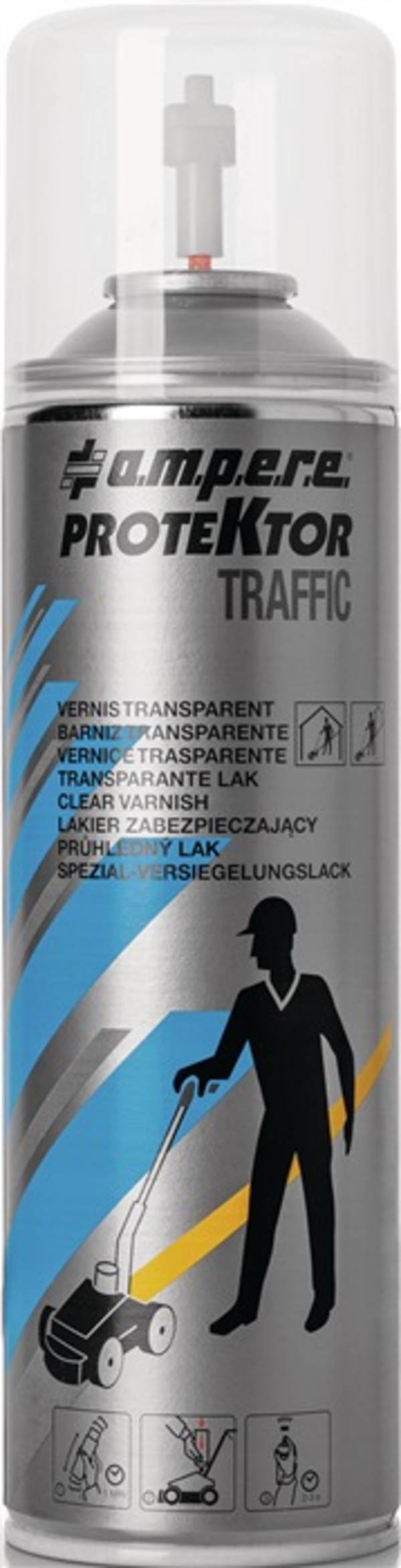 Spezial-Versiegelungslack PROTEKTOR TRAFFIC 500ml klar AMPERE