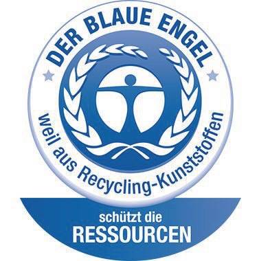 Symbolbild für Fächermappe 12Fächer Recycling PP dunkelgrün