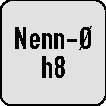Symbolbild für Spiralbohrer DIN/ANSI TypN A022 D.8.8mm HSS profilgeschl.Blank/TiN Zyl.schaft