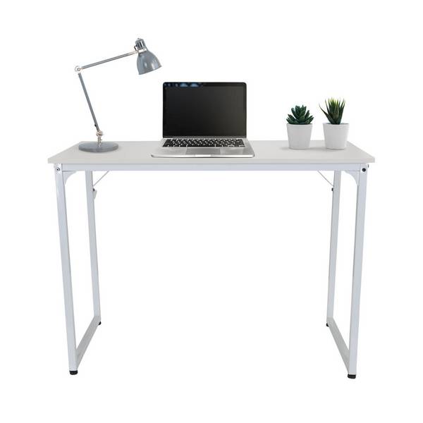 Schreibtisch Computertisch WORKSPACE I 100 x 50 weiß hjh OFFICE
