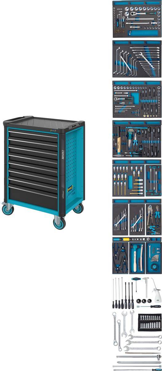 Werkstattwagen 179N-8-2700/296, H1020xB785xT518mm, blau, Anz. WKZ: 296, HAZET-0