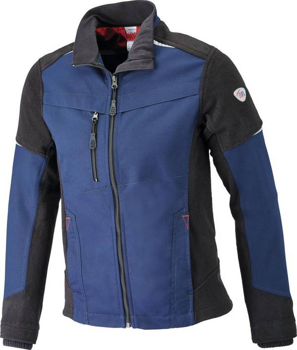 He.Funkt.Jacke 1992 570, Gr.52/54,nachtblau/schw.