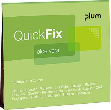 Nachfüllpackung QuickFix mit 45 Pfl, AloeVera