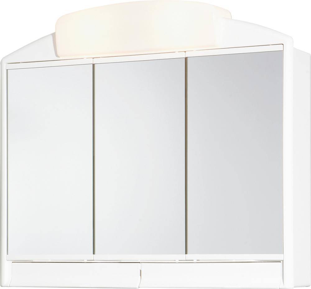 Spiegelschrank Rano LED weiß 59 x 51 x 16(14) cm-0